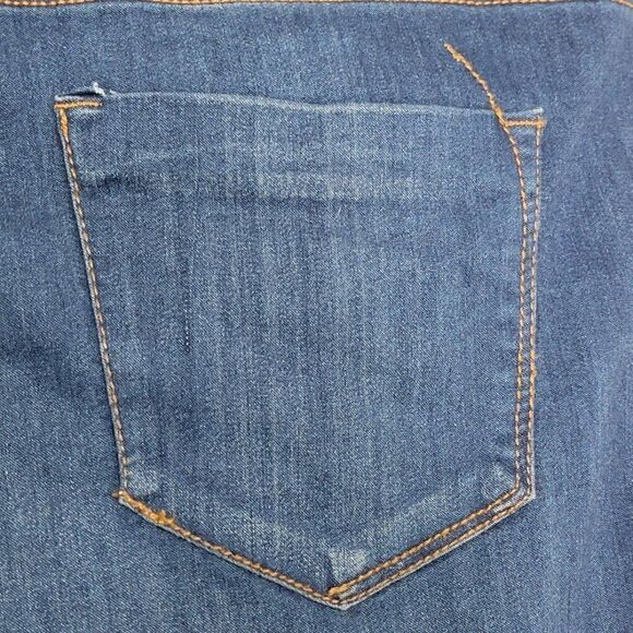 Massimo Women's Mid-Rise Skinny Jeans 12/31 Cotton Blend Denim 32x27 - Picture 9 of 10